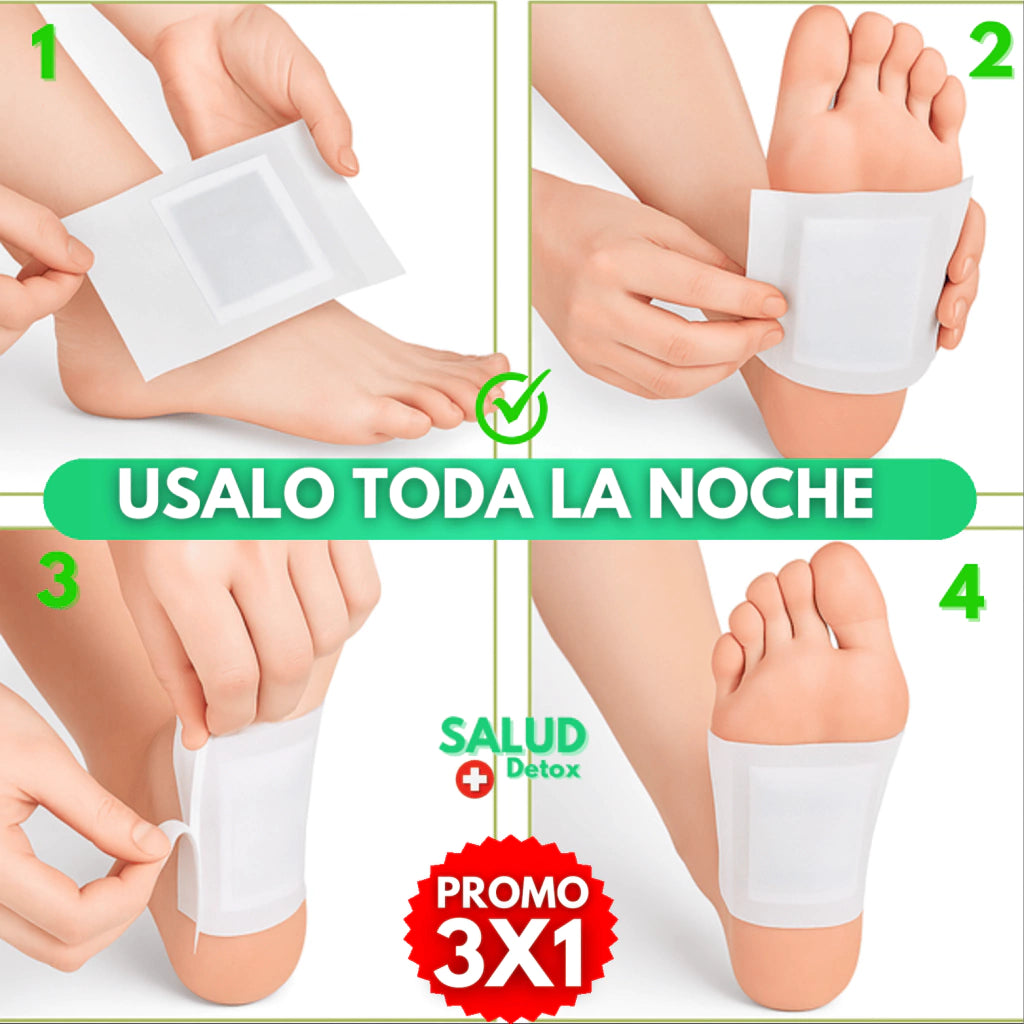 ¡PROMO 3x1! Kinoki Detox ©Parche desintoxicación